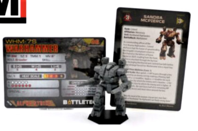 Battletech Warhammer + Alpha Cards Northwind Command Lance Mercenaries