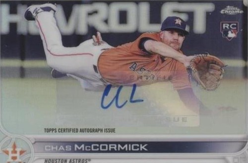 2022 Topps Chrome Update Series - Chas McCormick #AC-CM