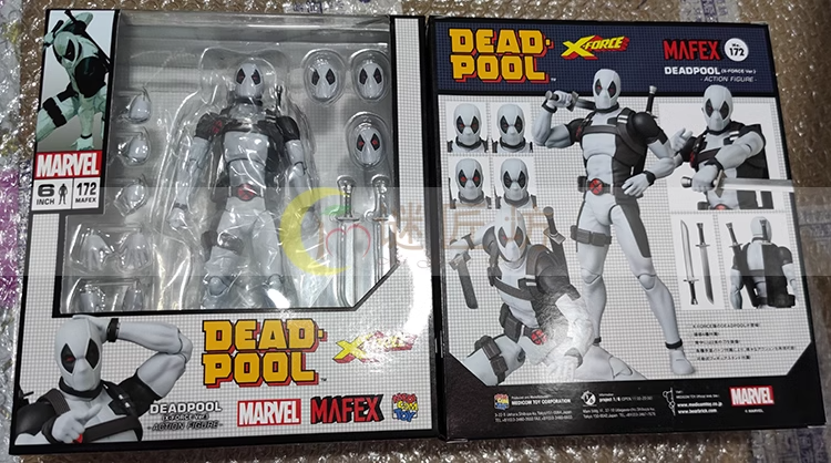 アメコミ MEDICOM TOY - No.172 MAFEX DEADPOOL (X-FORCE Ver.) MAFEX Deadpool X-FORCE Ver. No.172 Medicom Toy from Japan