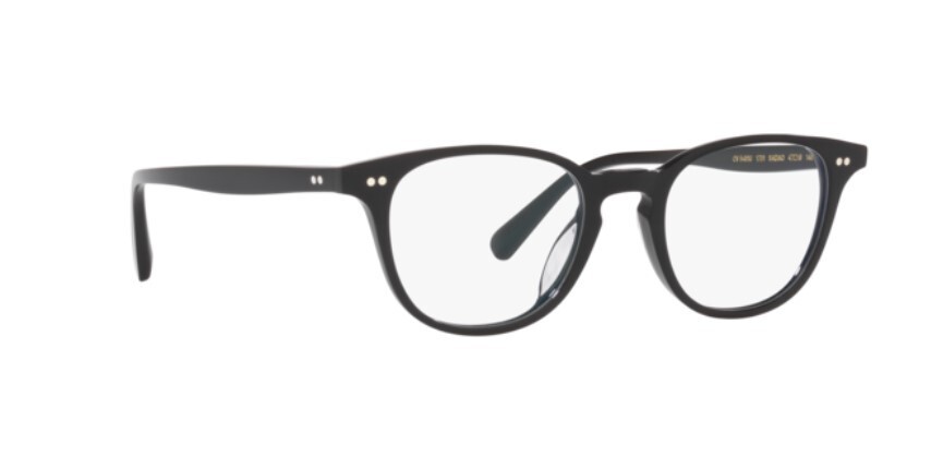 Pre-owned Oliver Peoples 0ov5481u Sadao 1731 Black Pillow Unisex Eyeglasses In Clear