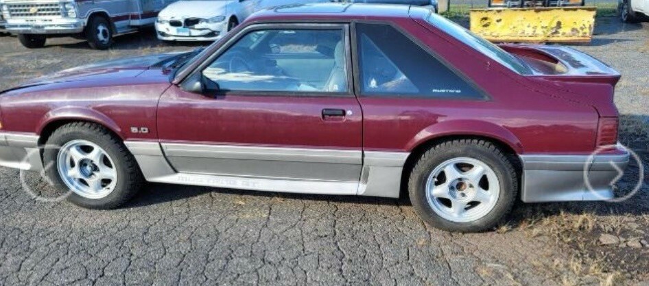 Owner 1989 Ford Mustang Hatchback Red RWD Manual GT 25TH ANNIVERSARY