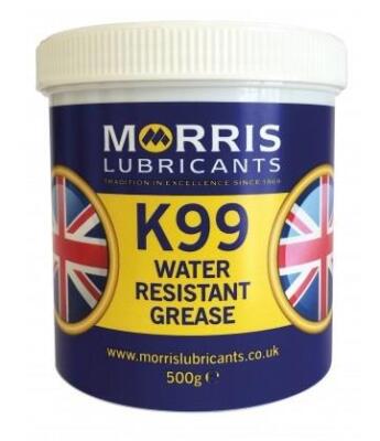 Morris K99 Water Resistant Marine Boat Grease 500g - Waterproof Glands, Bearings