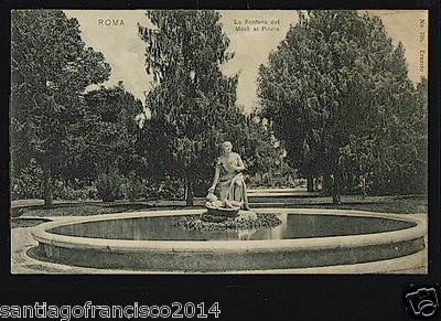 ITALY 237 ROMA -106 La Fontana del Monsè al Pincio (E. Richter)