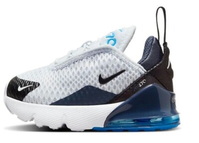 Кроссовки для малышей Nike Air Max 270 Football Серый/черный (DD1646 033)