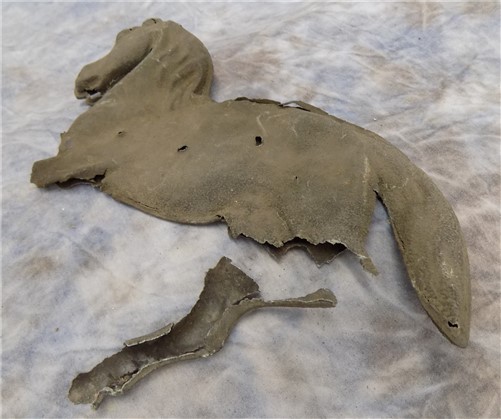 Antique Horse Weathervane Shot Lightning Rod Barn Weathervane Country Decor i