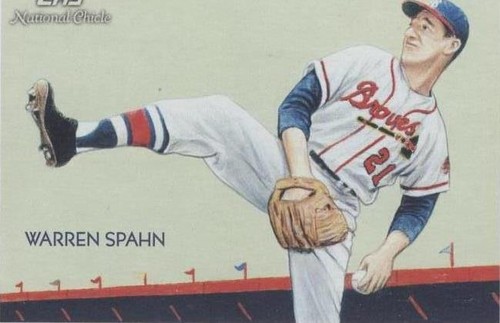2010 Topps National Chicle - Warren Spahn #214