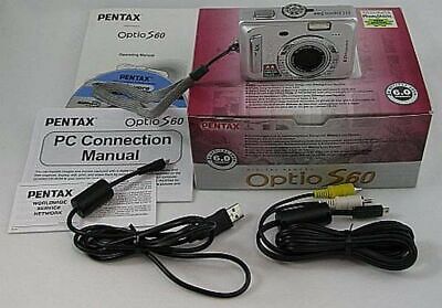 Pentax Optio S60 6MP Digital Camera with 3x Optical