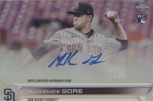 2022 Topps Chrome Update Series - MacKenzie Gore #AC-MG
