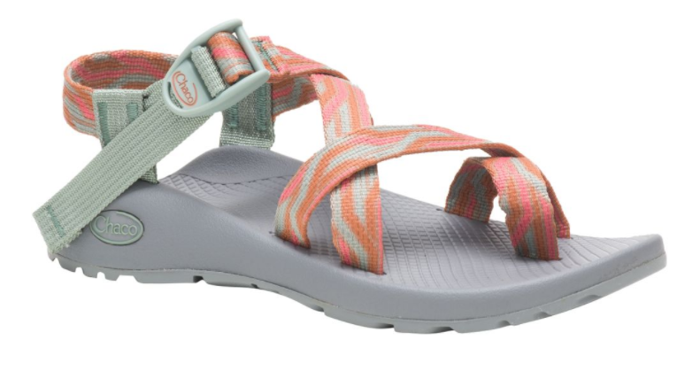 とろさわ Chaco Z/2 Classic Going on Aqua Gray Comfort Sandal Women's