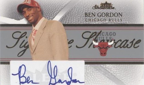 2004-05 Fleer Showcase - Ben Gordon #SGA-BG