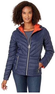 

Женское пальто Michael Michael Kors M824134TZ, темно-синий/оранжевый, XL, Navy/orange, M824134TZ