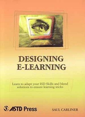 Designing E-Learning - Paperback, by Carliner Saul - Very Good