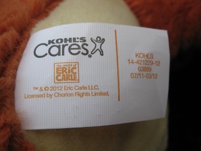 Kohls Cares for Kids Eric Carle A Kangaroo Has A Mother Too 10