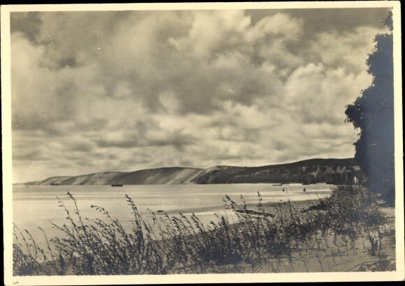 Ak Kurisches Nehrung OstpreuÃEn, Haffstrand - 10807582