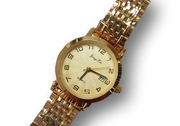 Orologio Da Polso Donna KB-5557-B Analogico Quarzo Classico Oro Quad Oro lac