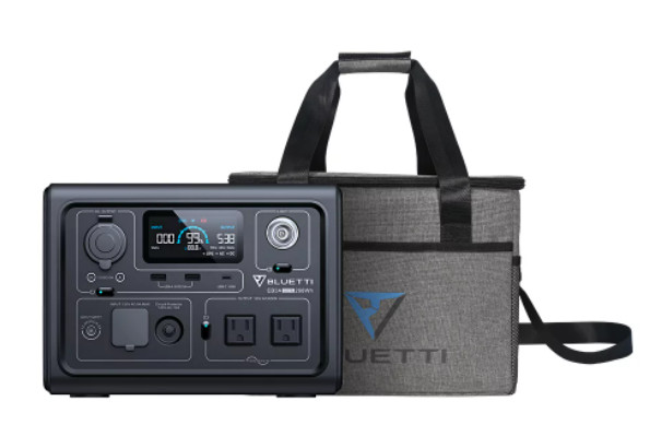 BLUETTI EB3A Portable Power Station 600W Generator Carrying Case Bag for Travel