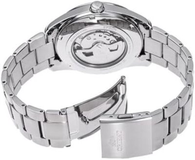 Pre-owned Orient Rn-ar0009l Blue Contemporary 24 Jewels Automatic Mechanical Watch Men F/s