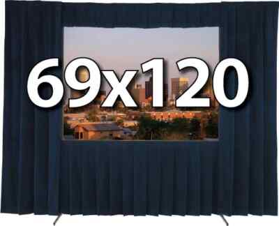 DA-LITE 36520P - FAST FOLD DELUXE 69x120 COMPLETE DRESS KIT WITH CASE