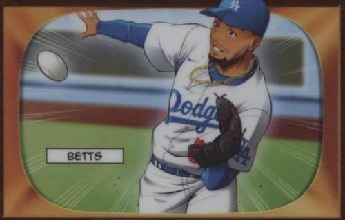 2024 LEAF MOOKIE BETTS ELECTRUM AUTOGRAPH 5/5 #BA-MB1 | eBay
