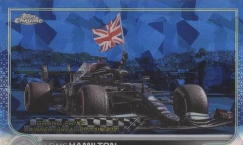 2022 Topps Chrome Sapphire Edition Formula 1 - Lewis Hamilton #160