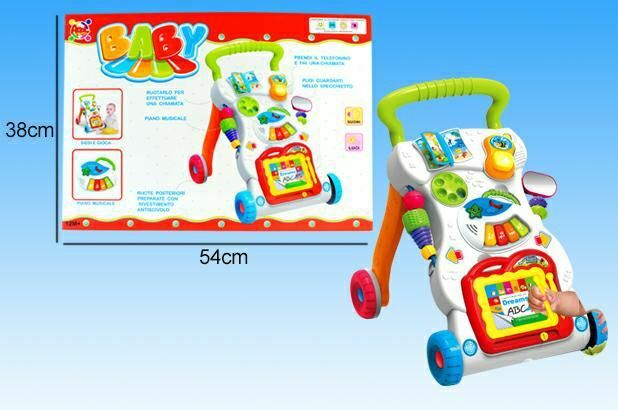 Carrello Baby Suoni Prima Infanzia Primi Passi Giocattolo Gioco Bambini sar