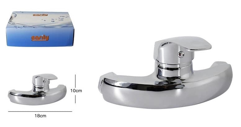 Miscelatore Rubinetto Monocomando Cucina Bagno A Parete Napoli dfh