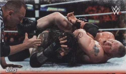 2017 Topps WWE Then Now Forever - Brock Lesnar #F-4