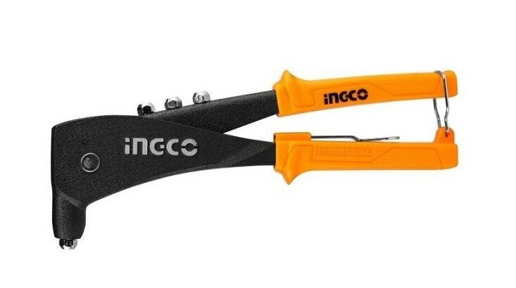 RIVETTATRICE MANUALE CON 4 TESTINE PER RIVETTI 2,4 3,2 4 4,8 mm INGCO INDUSTRIAL