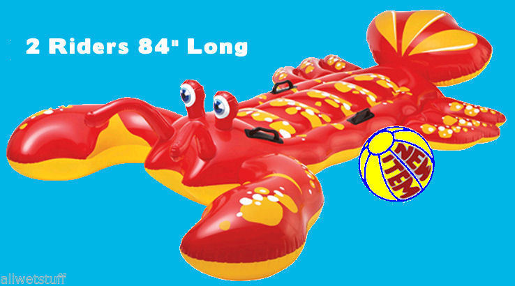 Intex Lobster Ride On Inflatable for Swimming Pools