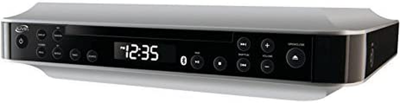 Under Counter Radio Cabinet Slim For Kitchen FM Bluetooth Wireless CD Player