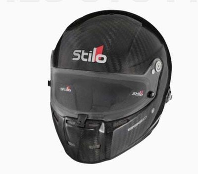 Stilo AA0710AG1S60 ST5 FN 8860-2018 Carbon Racing Helmet ABP w/PA Large + 60CM