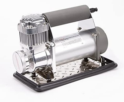 VIAIR 400P - 40050 24V Portable Compressor Kit with Alligator clamps Tire Inf...