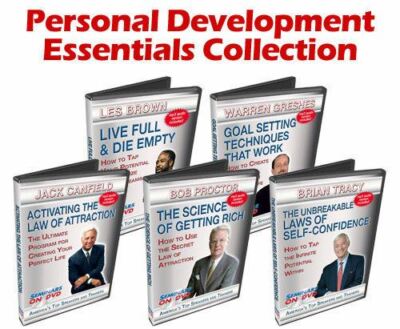 Personal Development DVD Training Collection - Expert Self-Improvement Coaching