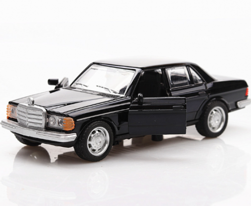 1:36 Mercedes Benz W124 Alloy Vehicle Diecast Model Kids Toy