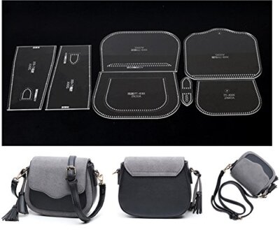 Shoulder Bag Acrylic Template Leather Pattern Acrylic Leather Pattern Leather...