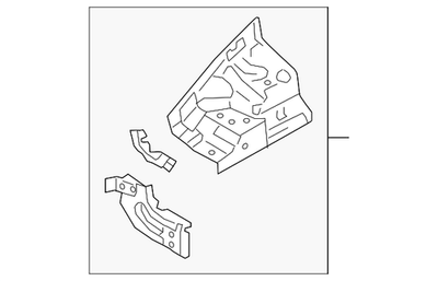 Genuine Mitsubishi Front Panel 5220L048
