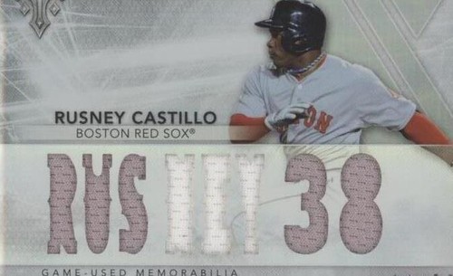 2015 Topps Triple Threads - Rusney Castillo #TTR-RCA1