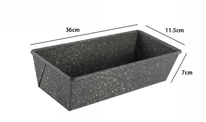 Stampo Teglia Tortiera Per Dolce Pane Torta Antiaderente Rettangolare 66873 dfh