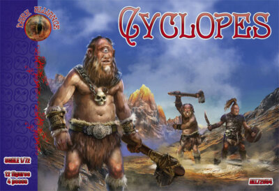 Alliance 1/72 72054 Cyclopes (12 Figures, 4 Poses) (Fantasy Series)