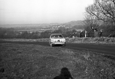 Bengt Nilsson & Lars-Erik Carlstrom, Opel Ascona WRC RAC Rally 1975 Old Photo 6