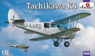 1/72 Aircraft Tachikawa KS  Amodel 72236 Model kit