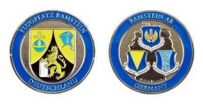 Flugplatz Ramstein Air Base Challenge Coin