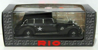Rio Models 1/43 Scale Diecast 4154 Mercedes Benz 770 USA Army 1945 Green
