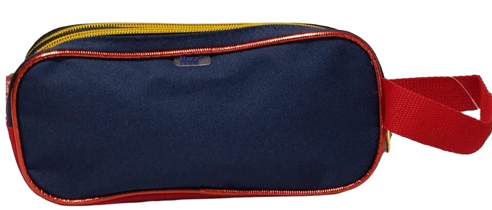 Marvel Avengers 8.5 in x 4 in x 2 in Double Zipper Pencil Pen Case Pouch Bag,1Pc