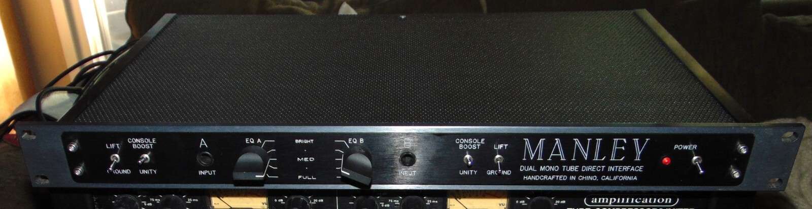 配信機器・PA機器・レコーディング機器 MANLEY TUBE DIRECT INTERFACE Manley Dual Mono Tube Direct Interface DI Box-Unit | eBay