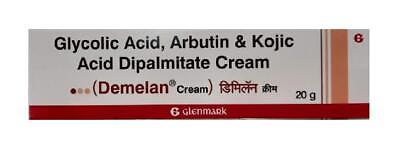 Demelan Cream Glycolic Acid Kojic Acid HyperPigmentation 20g