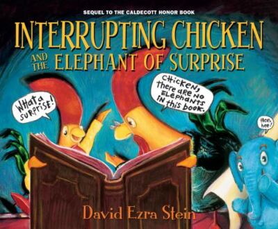 Interrupting Chicken and the Elephant of Surp- hardcover, 0763688428, Stein, new