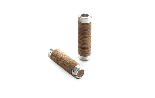 【新品未使用】LEATHER GRIP BLK 130mm 【BROOKS】 Brooks Willow Leather Grip 130/130 - Black | BIKE24