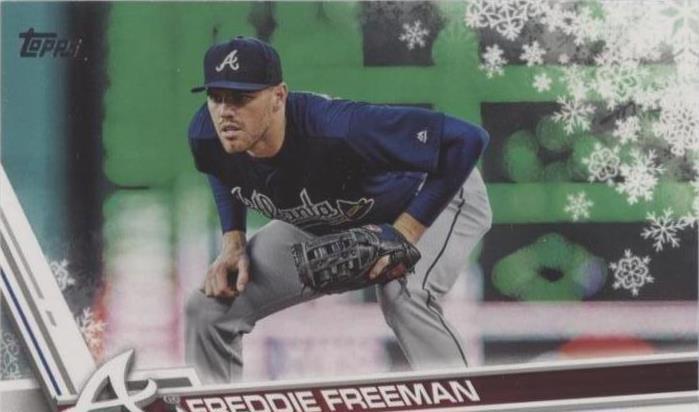 2017 Topps Holiday - Freddie Freeman #HMW141