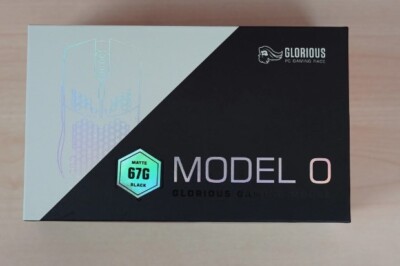 Glorious PC Wired Gaming Mouse Model O Matte Black Lightweight Design 67g New